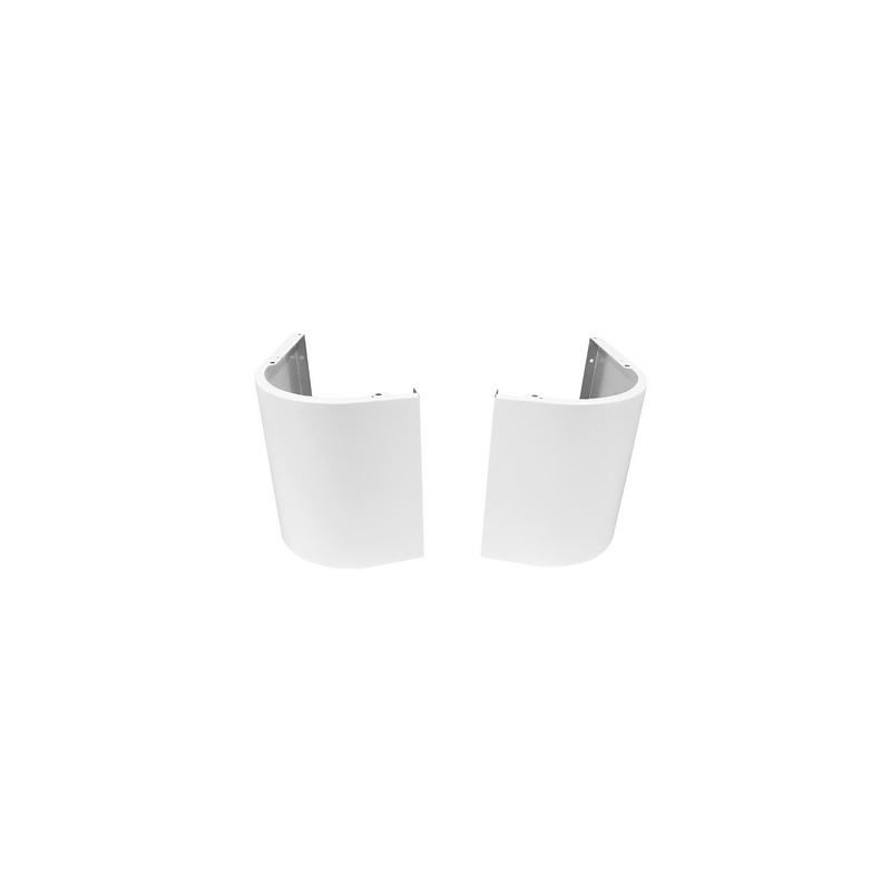 Coppia Zoccoli Verniciati Per Fan Coils Flat - H. 13 Cm 416-ZB01