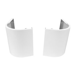 Coppia Zoccoli Verniciati Per Fan Coils Flat - H. 13 Cm 416-ZB01