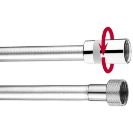 Flex Antitorsione Cromo Lux - Cm 150 109-A00167-15