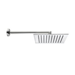 Braccio Doccia Tetis Con Soffione Quadro - Cromo - Cm 25x25 109-H7087-250