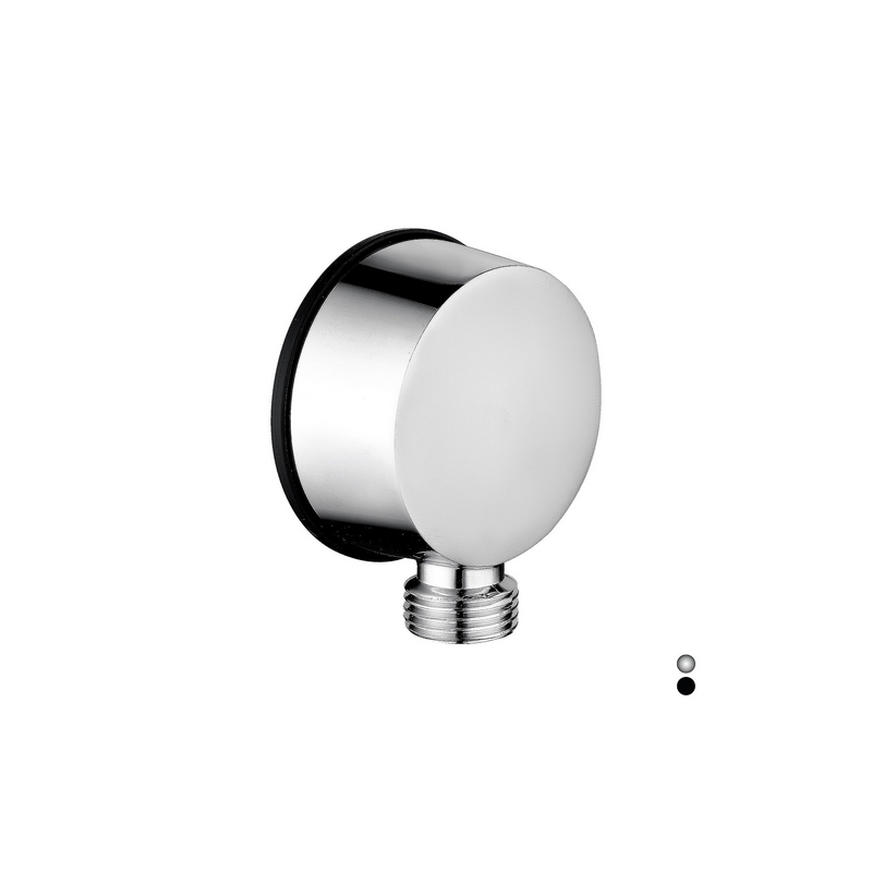 Presa Acqua Piatta Tonda - Nero Opaco 222-85401-NO