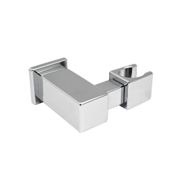 Supporto Girevole Quadro In Abs Con Rosone - Cromo 222-867