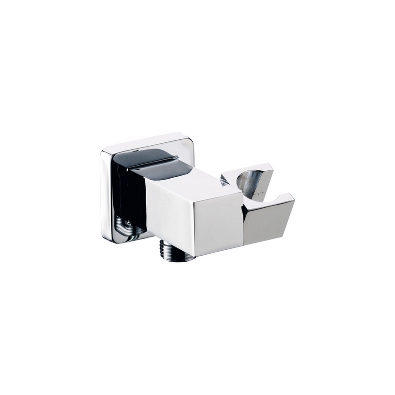 Supporto Snodato In Ottone Per Doccia - Cromo 222-RM242QD