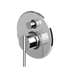 Monocomando Incasso Doccia Vasca C/deviatore Serie Zxs - Cromo 250-X145