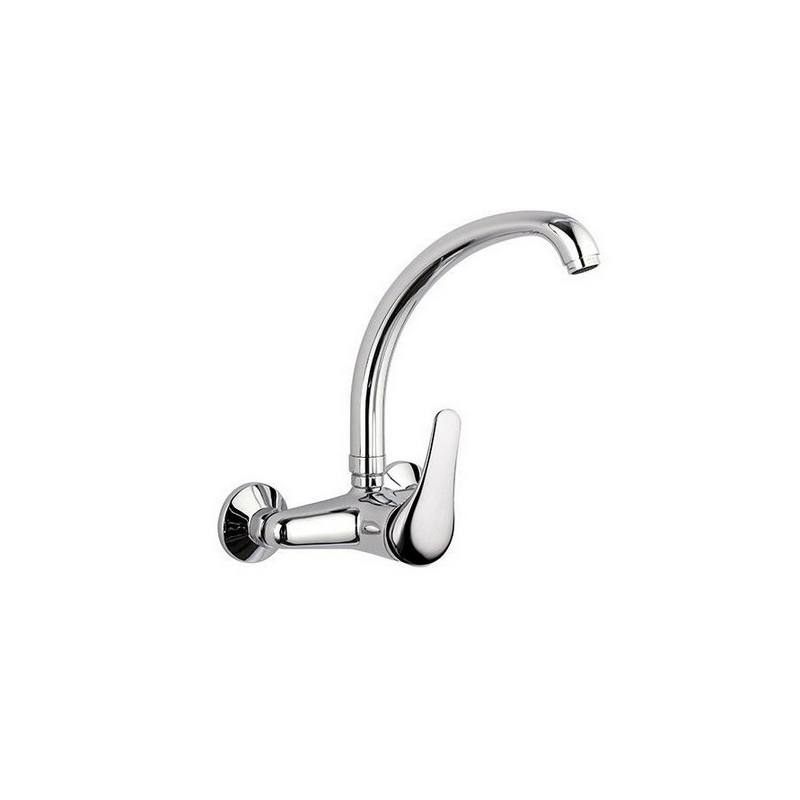 Miscelatore Monocomando Lavello A Muro Bocca Alta Epic - Cromo 272-E059