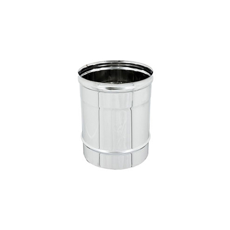 Canna Fumaria In Acciaio - Elemento Lineare Da Mt 0.25 - Diam. 150 412-4611-150