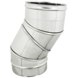 Curva Regolabile 0/90° Per Canne Fumarie - Diam. 180 412-4632-180