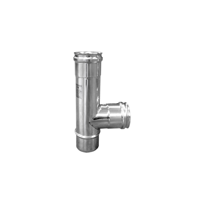 Tee Acciaio 90° Per Canne Fumarie Ffm - Diam. 220 412-464F-220