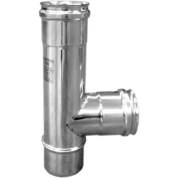 Tee Acciaio 90° Per Canne Fumarie Ffm - Diam. 250 412-464F-250