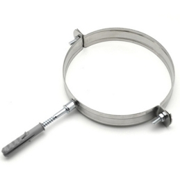 Collare Di Fissaggio In Acciaio Inox - Diam. 80 412-4672-080
