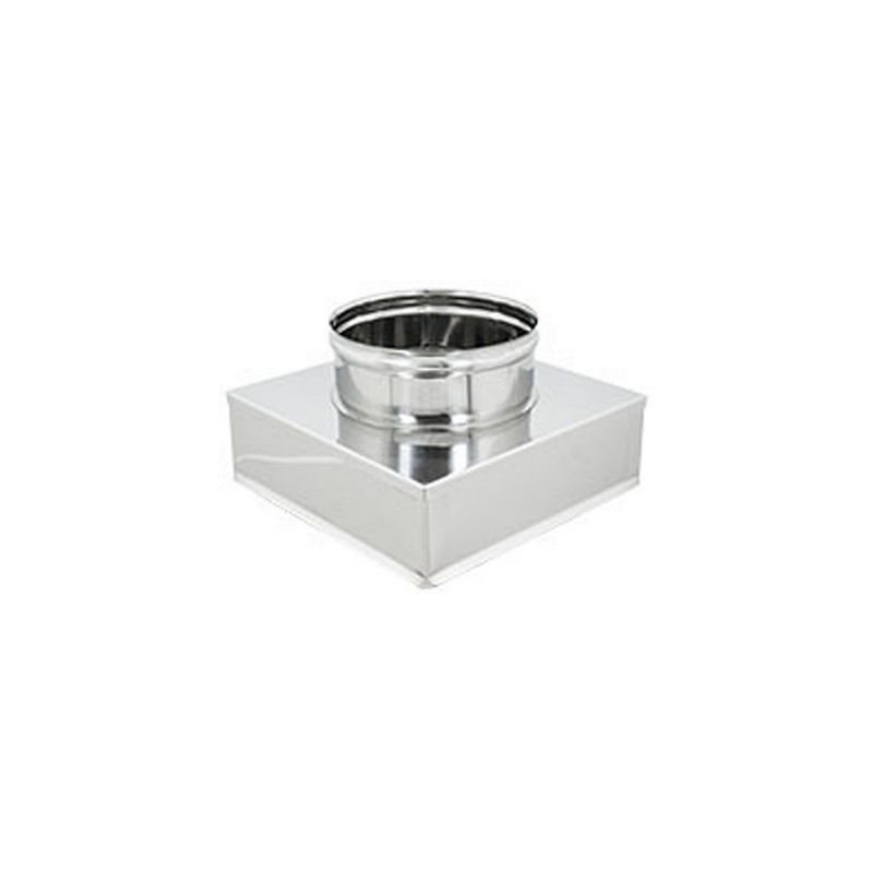 Riduzioni Quadre-tonde Acciaio Inox - Da 200x200 A 180 412-4691-20180
