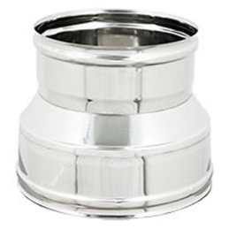 Manicotto Ridotto Ff Per Canne Fumarie Inox - Diam. F 200-f 180 412-4701-200180