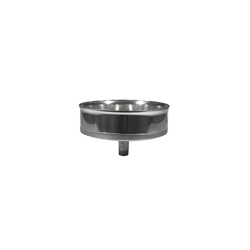 Tappo Chiusura Acciaio Con Spurgo - Diam. 160 412-472-160