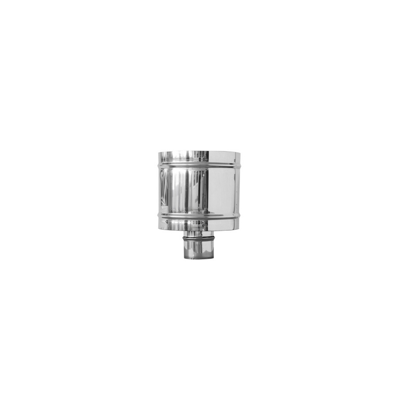 Fumaiolo 4 Venti Con Base Tonda Zincato - Diam. 150 412-478-150