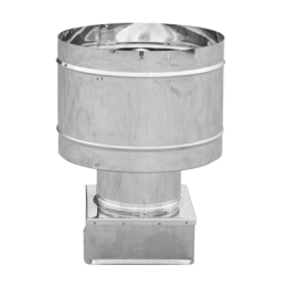 Fumaiolo 4 Venti Base Quadra Acciaio Inox - Mm 220x220 412-484-220