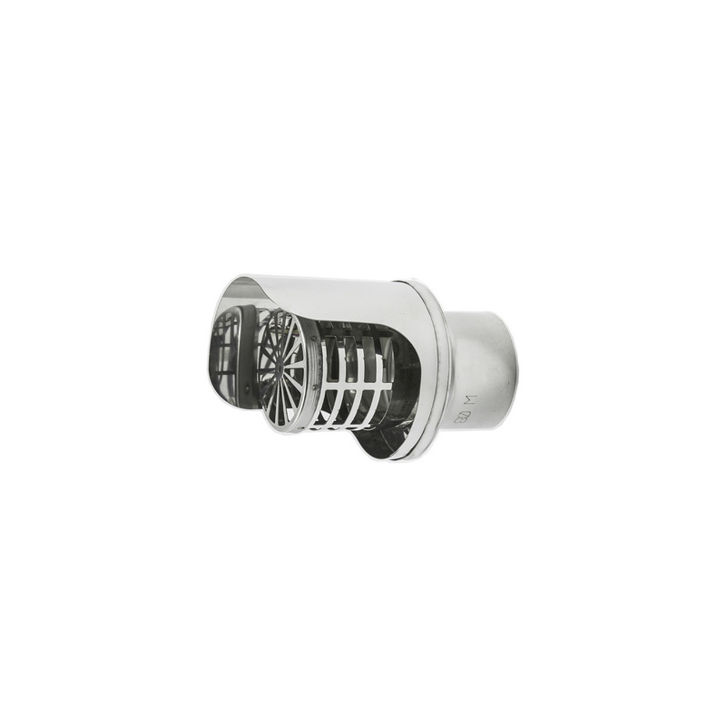 Terminale Pellet Inox - Diam. 100 412-487-100