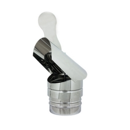 Terminale Gallo Tondo Inox - Diam. 200 412-489-200