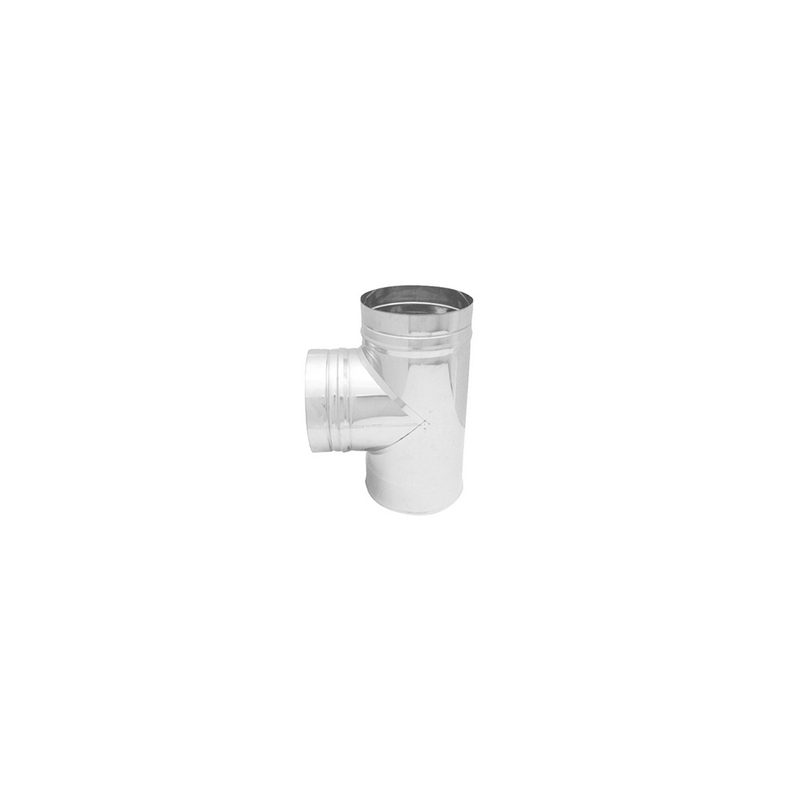 Tee In Acciaio 316l A 90° Per Canne Fumarie - Diam. 200 412-564-200