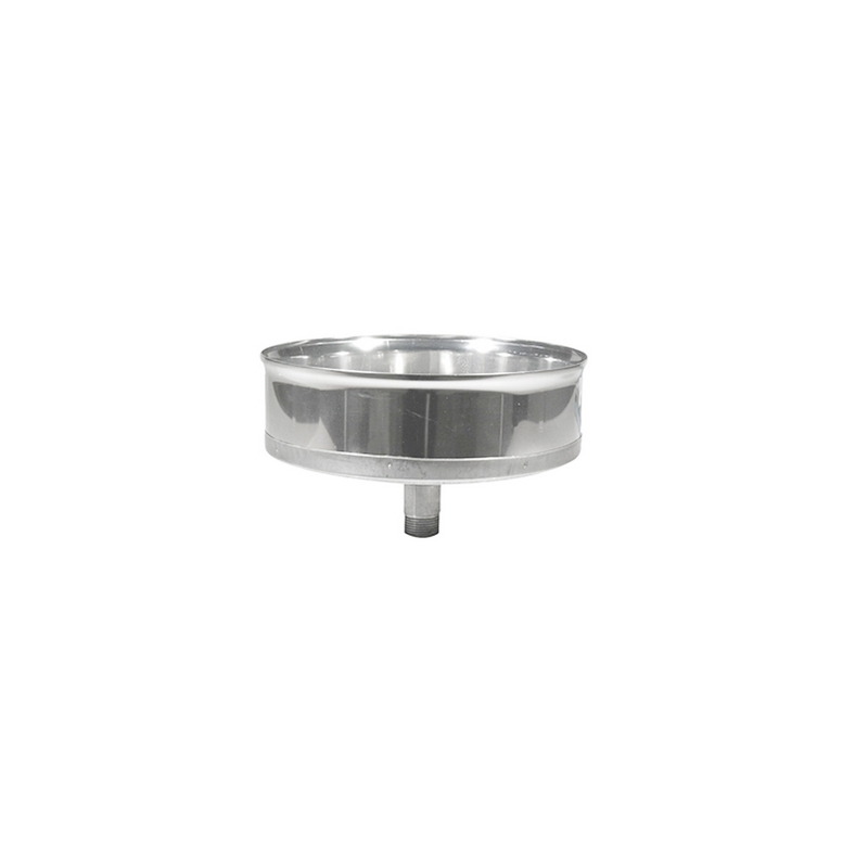 Tappo Chiusura Acciaio 316l Con Spurgo - Diam. 200 412-572-200