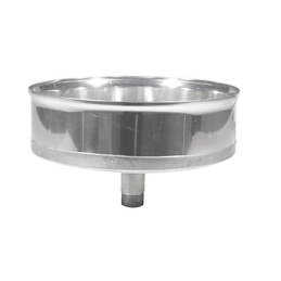 Tappo Chiusura Acciaio 316l Con Spurgo - Diam. 250 412-572-250
