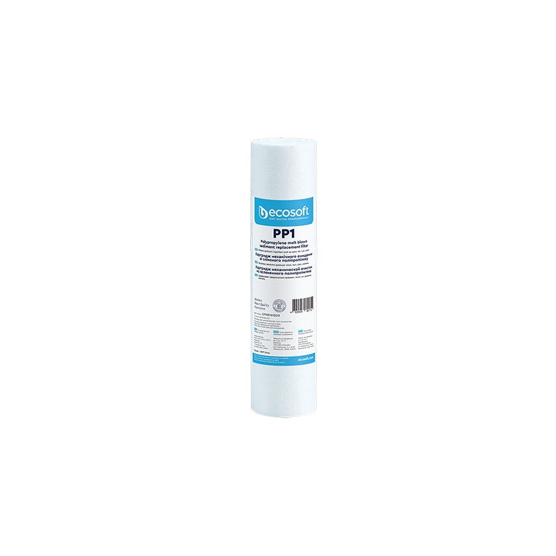 Cartuccia Filtrante Pp 2,5" Ecosoft - H. 10" Micron 20 353-T200-1020