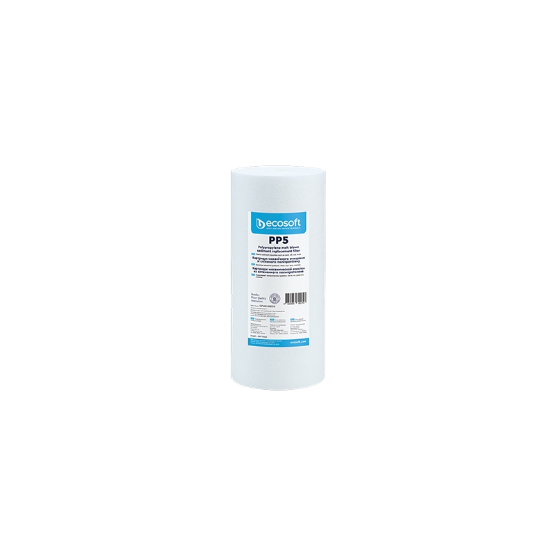 Cartuccia Filtrante Pp 4,5" Ecosoft - H. 20" Micron 20+5 353-T201-2020