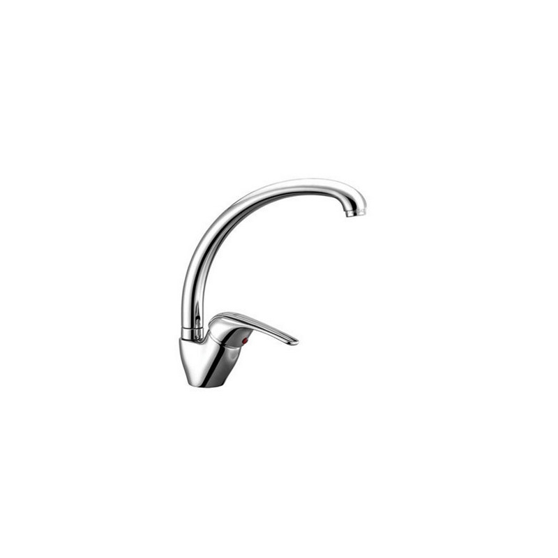Miscelatore Monocomando Lavello Canna Alta Serie Delfina H235-D62