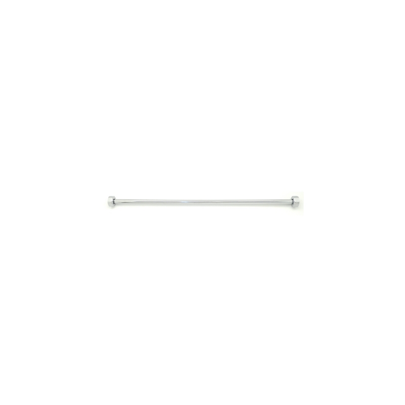 Cannetta In Rame Cromata Con Due Calotte Esagonali 1/2 - 10 X 400 Mm 211-5302-1040
