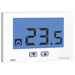 Termostato Elettronico Thalos Key - Bianco 411-VE7183-BI