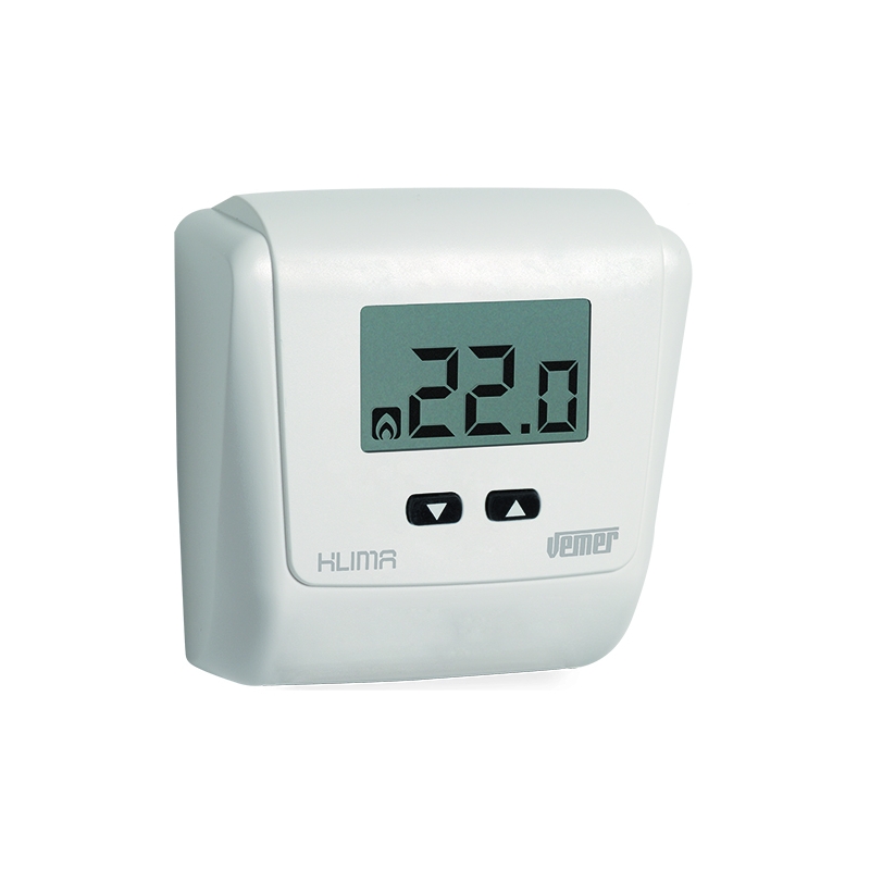 Termostato Elettronico Con Display Klima Lcd - Bianco 411-VE7290-BI