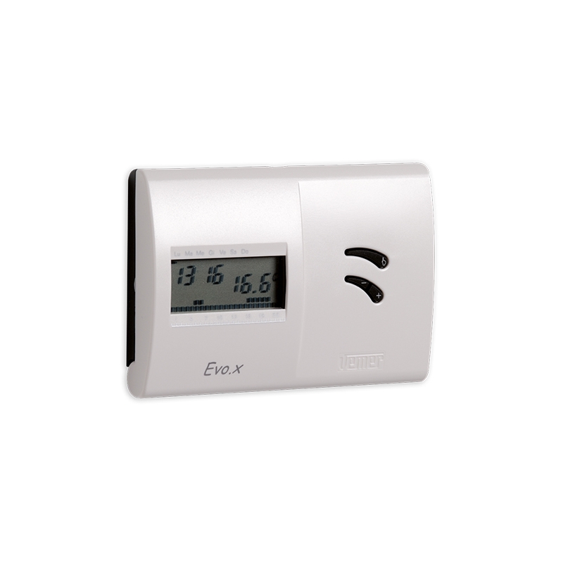 Cronotermostato Settimanale Da Parete Evox - Bianco 411-VN1186-BI