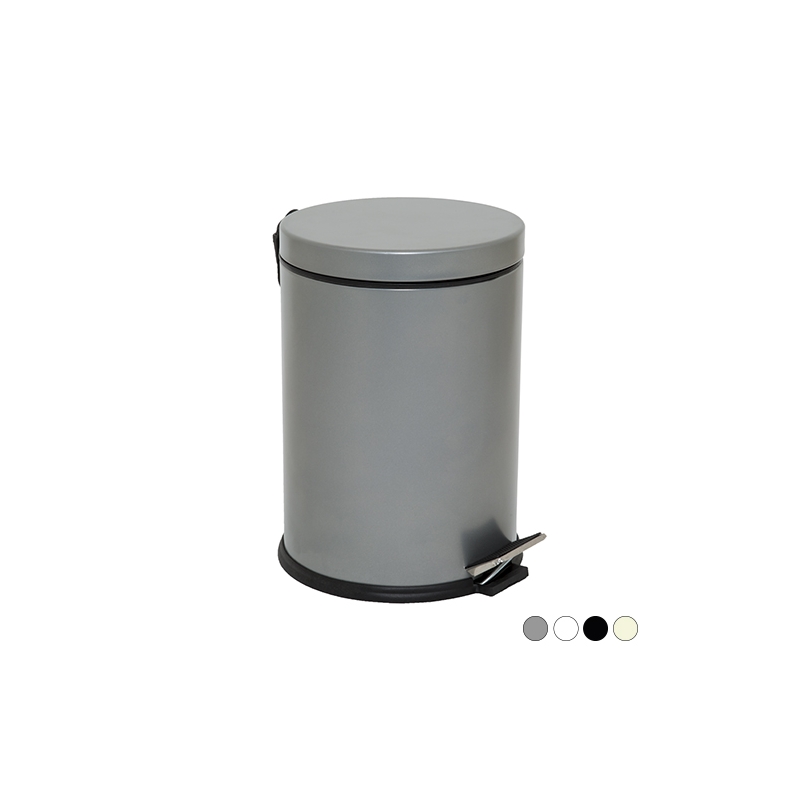 Pattumiera Fresia - Nera Lt. 5 Diam.20,5 X H. 28 121-R5001-NE05