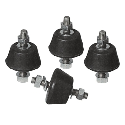 4 Pz Antivibranti Per Staffe - Hxl 22x39 Mm 413-KSAC