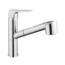 Miscelatore Monocomando Lavello Con Doccetta Estraibile - Cromo 275-S263
