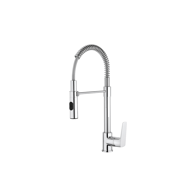 Miscelatore Monocomando Lavello Con Doccia Estraibile - Cromo 275-S267
