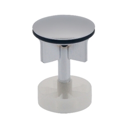 Tappo Salterello Ottone Cromato Lux - 1" 1/4 230-R98110-07