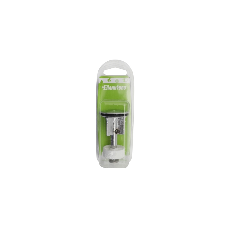 Tappo Salterello Ottone Cromato Lux Blister - 1" 230-R98110Y-06