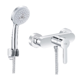 Miscelatore Monocomando Esterno Doccia Serie Iole - Cromo 233-L070