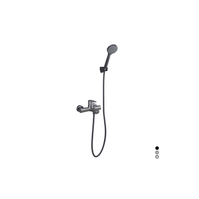 Miscelatore Monocomando Vasca Serie Lizzy - Nero Opaco 234-L130-NE