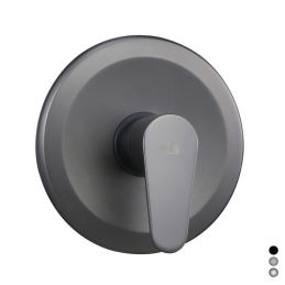 Miscelatore Monocomando Incasso Doccia Serie Lizzy - Nichel Nero Spazzolato 234-L140-NS