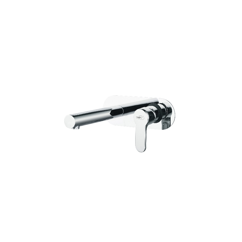 Miscelatore Monocomando Lavabo A Muro Serie Paco - Cromo 234-P112-CR