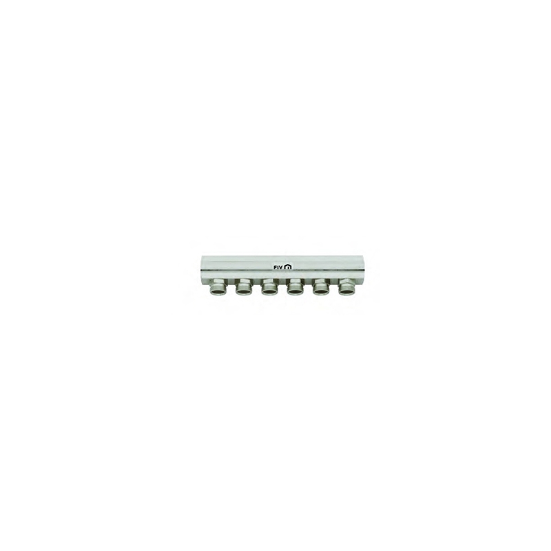 Collettore Di Distribuzione 3/4" Derivazioni 24x19 Int. 36 - 3/4 X 8 Vie L. 301 Mm 320-51325-0508