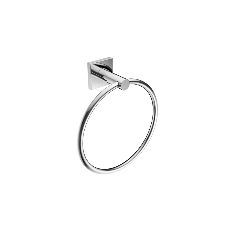 Porta Asciugamani Ad Anello Mod. Hotel Maison - Bianco Cm 19 X H.21 X 7,4 122-HM29-004