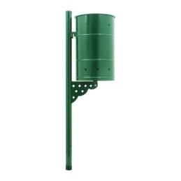 Cestino Eco Vetro In Lamiera Zincata - - 244-G640