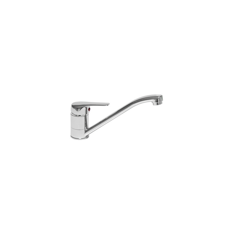 Miscelatore Monocomando Lavello Monoforo Serie Ines H235-R360