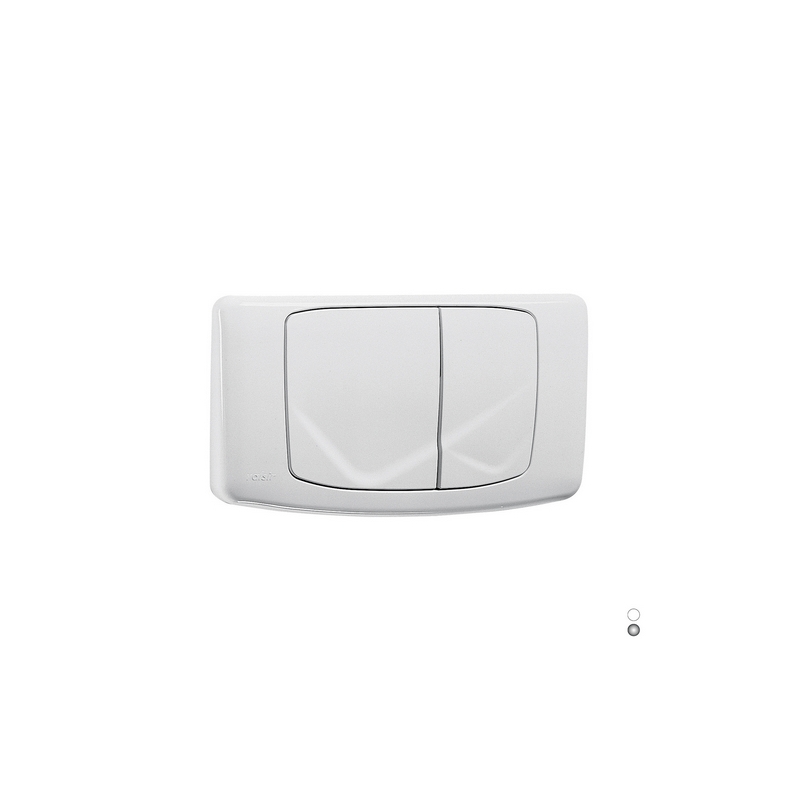 Placca Doppia Scarico Rios Valsir - Cromato Lucido 360-828-535