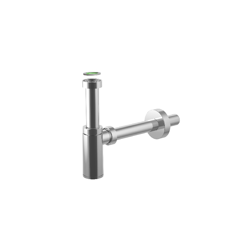 Sifone King Per Lavabo In Abs Cromato "Bonomini" 371-B0595