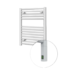 Termoarredo Elettrico Linea On-off H. 791 - Bianco L. 50 Mm - W 300 432-DEL0791-B50