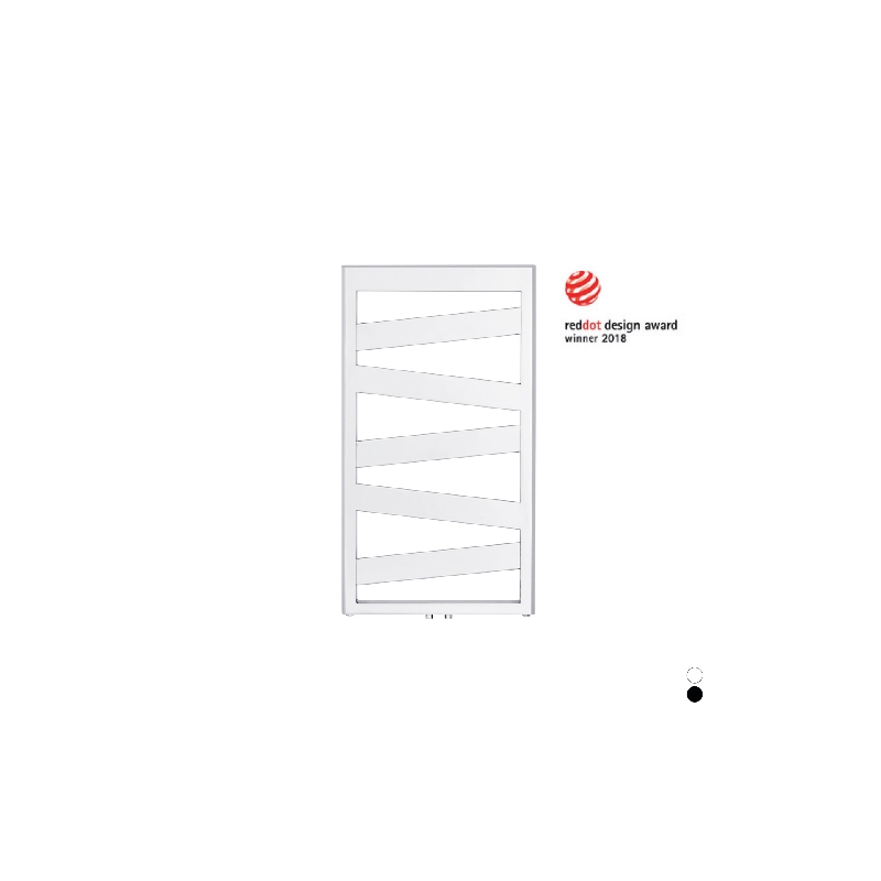 Termoarredo Zehnder Ribbon H. 965 - Nero Opaco Largh. Cm 50 432-ZRB100-N50