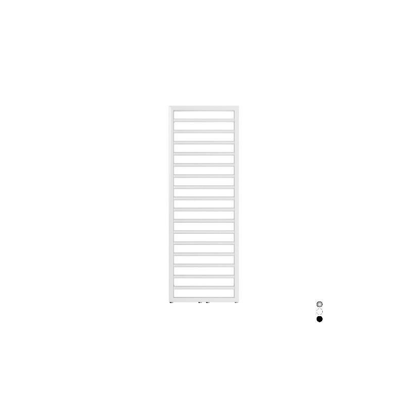 Termoarredo Zehnder Subway H. 973 - Nero Opaco Largh. Cm 45 432-ZSB100-N45